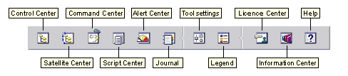 Control Center Toolbar