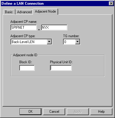 Define a LAN Device - Adjacent Node