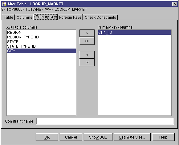 The GEOGRAPHIES SELECT statement on the SQL Statement page.