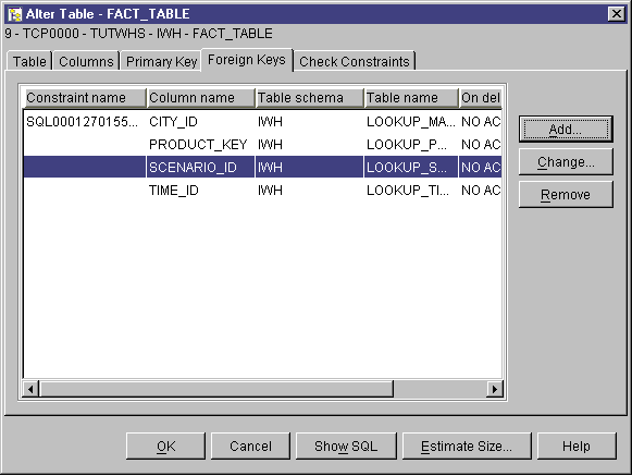 The GEOGRAPHIES SELECT statement on the SQL Statement page.