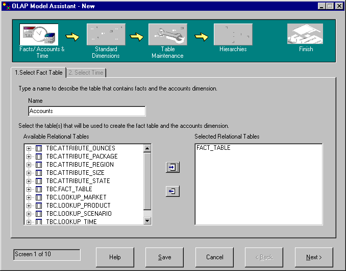 Select Fact Table 2