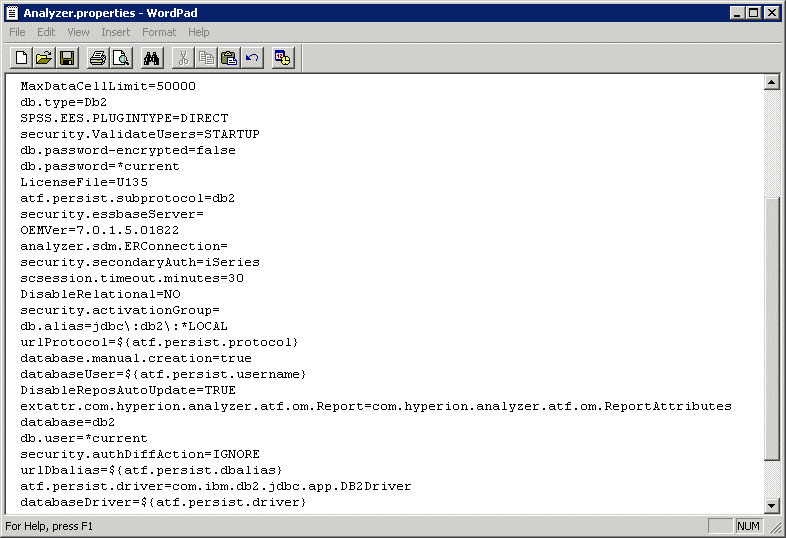 Modifying the Security Setting