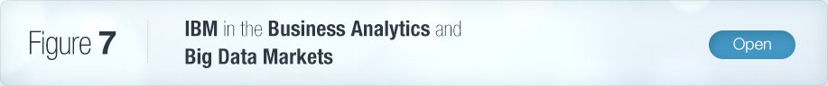 Figure 7: IBM in the Business Analytics and Big Data Markets